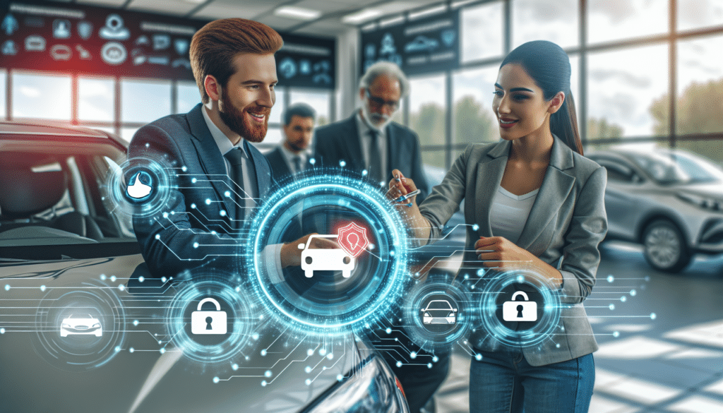 Autohaus Beratung über Datenschutz bei Probefahrten