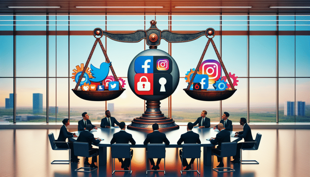 Symbolische Darstellung eines großen Bußgeldes gegen TikTok und dessen Einfluss auf die Datenschutzstrategien.